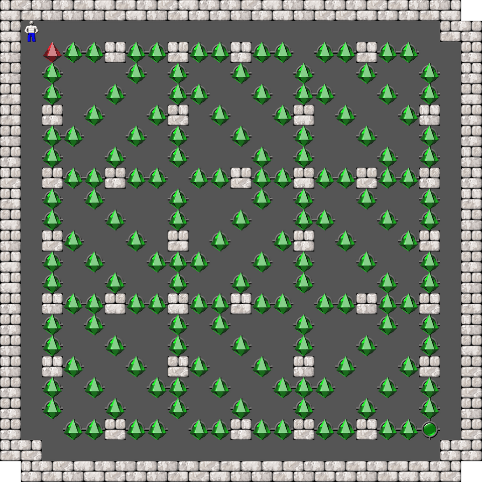 Sokoban Mass Remodel level 1561